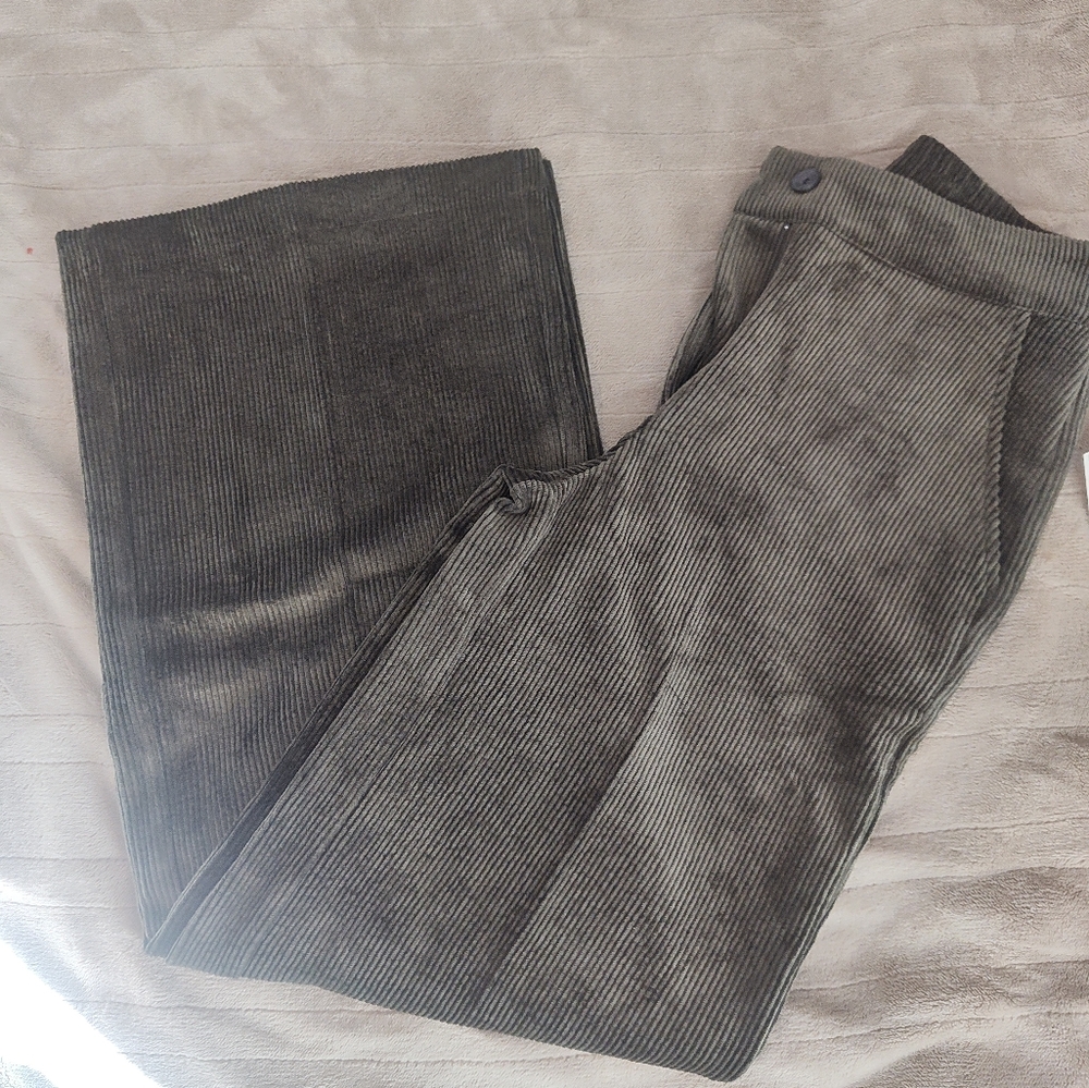 Gray Corduroy Pants